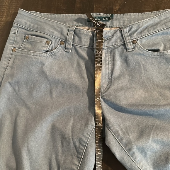 Prana Blue Straight Leg Gorpcore Hiking Pants Size 28/6 - Picture 6 of 7